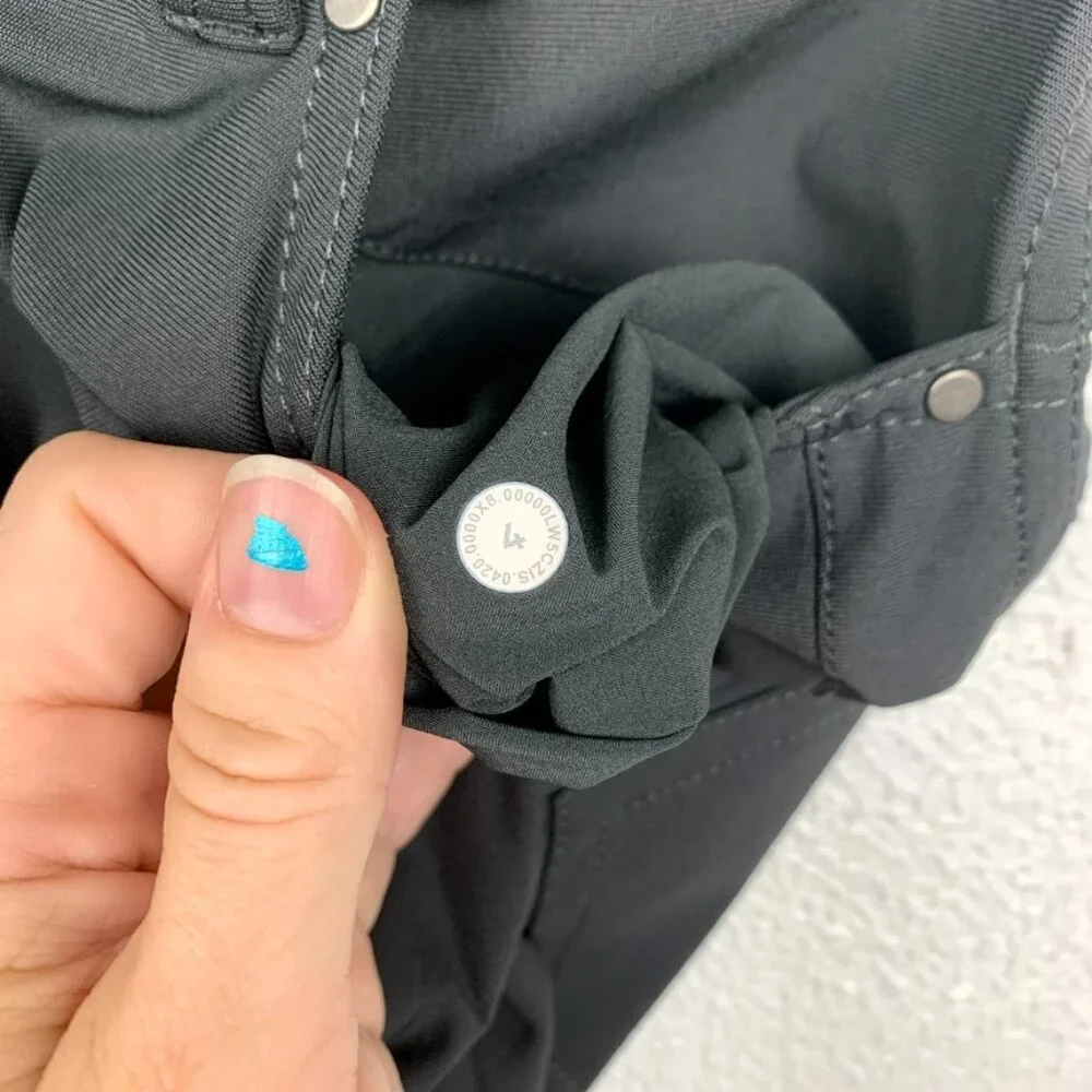 lululemon | City Sleek 5 Pocket 7/8 Pant Graphite Grey - Picture 6 of 6
